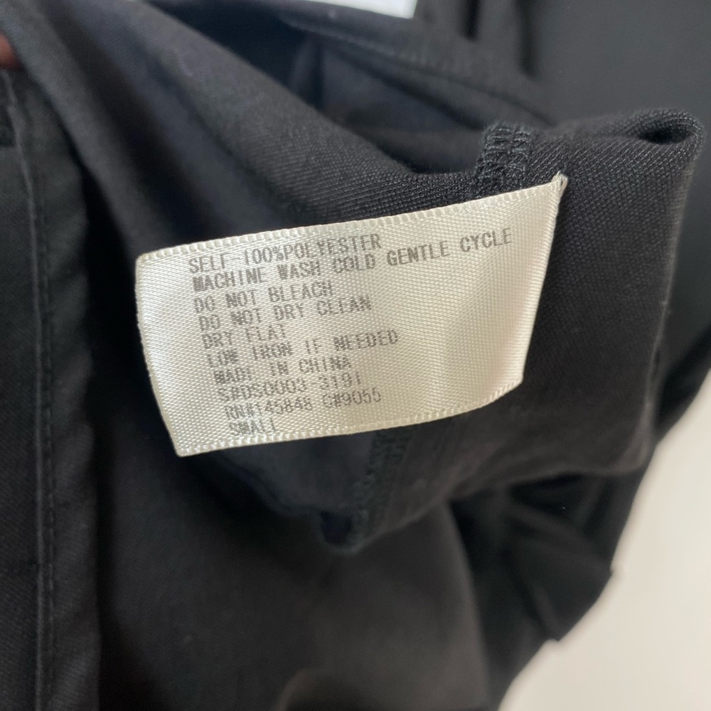 Everly Black Button-Down Dress - Picture 8 of 8